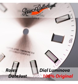 USED Usato Rolex Dial 116330 116334 Silver Luminova DateJust 0075