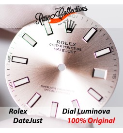 USED Usato Rolex Dial 116330 116334 Silver Luminova DateJust 0075