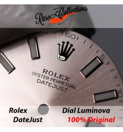USED Usato Rolex Dial 116330 116334 Silver Luminova DateJust 0075