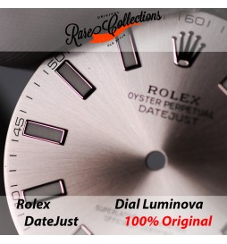 USED Usato Rolex Dial 116330 116334 Silver Luminova DateJust 0075