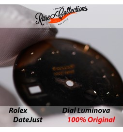 USED Usato Rolex Dial 116330 116334 Silver Luminova DateJust 0075