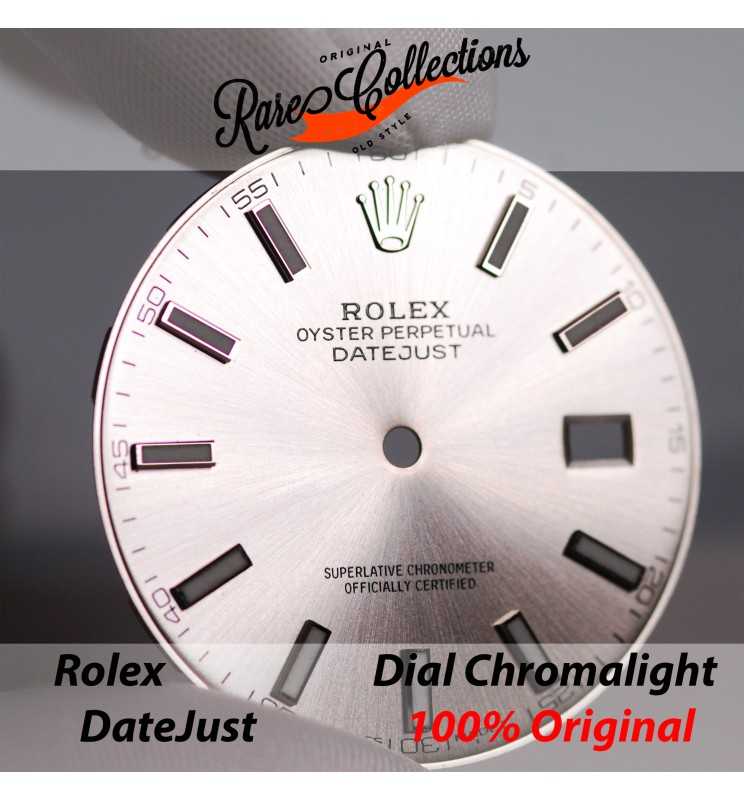Dial Quadrante Rolex 126300 Grigio Grey Chromalight DateJust 0082 Dial Quadrante Rolex 126300 Grigio Grey Chromalight DateJust 0082