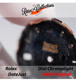 Dial Quadrante Rolex 126300 Grigio Grey Chromalight DateJust 0082