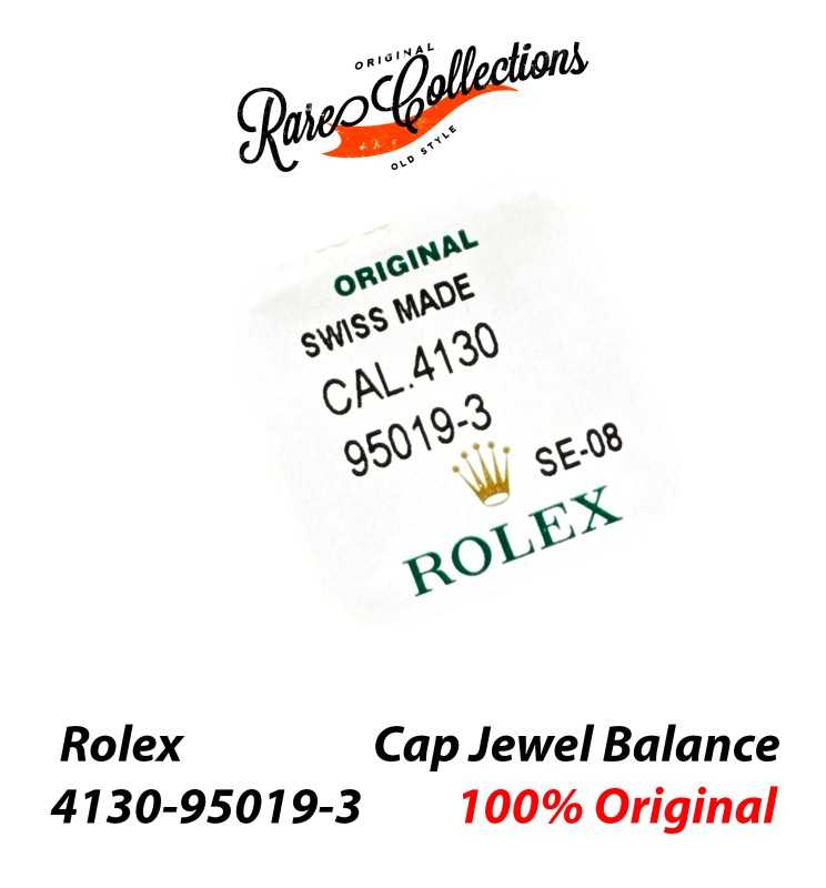 NEW Nuovo Rolex 4130 95019-3 Cap Jewel for balance-upper/lower 4130 Gioiello NEW Nuovo Rolex 4130 95019-3 Cap Jewel for balance-upper/lower 4130 Gioiello