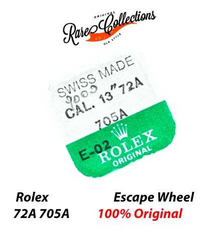 Blister Nuovo Rolex Daytona 72A 705A Escape Wheel X1 Ruota Scappamento
