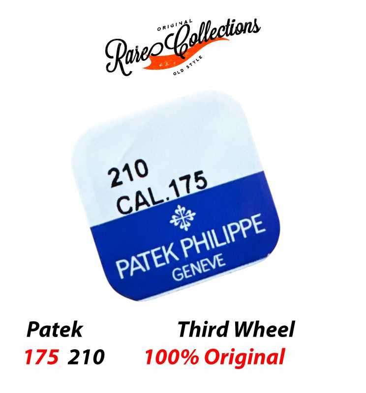 Blister Nuovo Patek Philippe Genuine 175 210 Third Wheel Terza Ruota Blister Nuovo Patek Philippe Genuine 175 210 Third Wheel Terza Ruota
