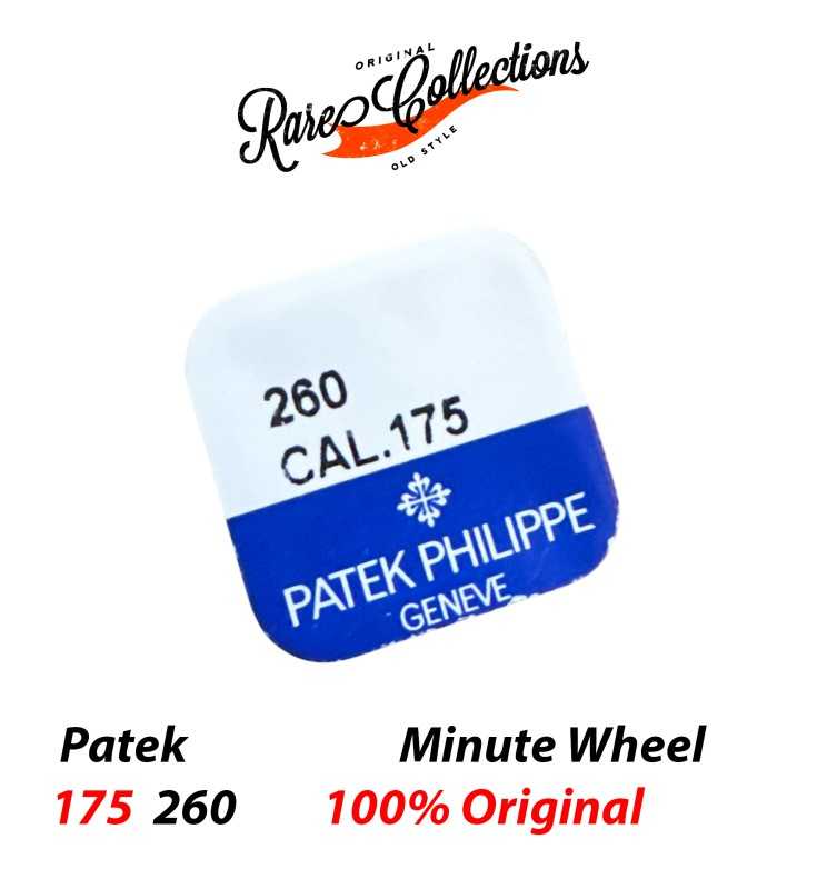 Blister Nuovo Patek Philippe Genuine 175 260 Minute Wheel Ruota Minuteria Blister Nuovo Patek Philippe Genuine 175 260 Minute Wheel Ruota Minuteria
