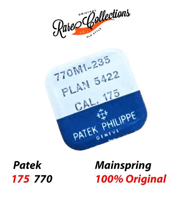 Blister Nuovo Patek Philippe Genuine 175 770M1-235 Mainspring Molla Blister Nuovo Patek Philippe Genuine 175 770M1-235 Mainspring Molla