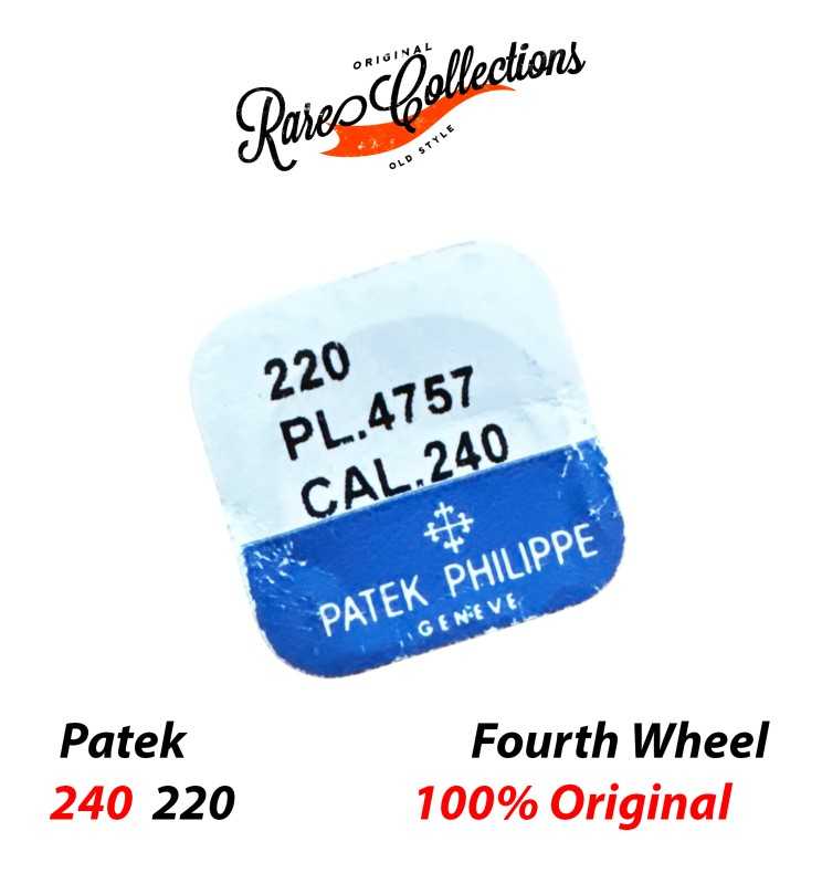 Blister Nuovo Patek Philippe Genuine 240 220 4757 Forth Wheel Quarta Ruota Blister Nuovo Patek Philippe Genuine 240 220 4757 Forth Wheel Quarta Ruota