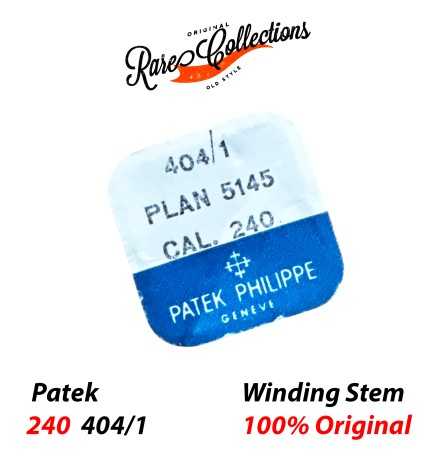 Blister Nuovo Patek Philippe Genuine 240 404/1 Winding Stem Albero di Carica