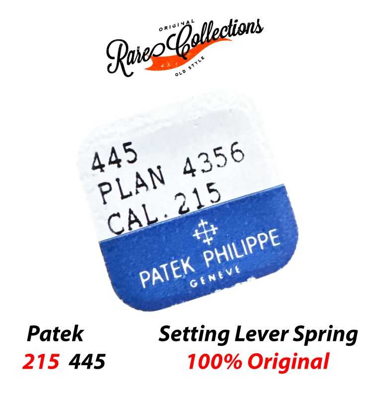 Blister Nuovo Patek Philippe Genuine 215 445 4356 Setting Lever Spring Blister Nuovo Patek Philippe Genuine 215 445 4356 Setting Lever Spring