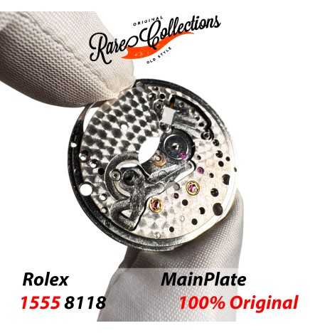 USED Usato Rolex 1556 1555 8118 MainPlate Main Plate Piastra Platina DayDate Ottime condizioni