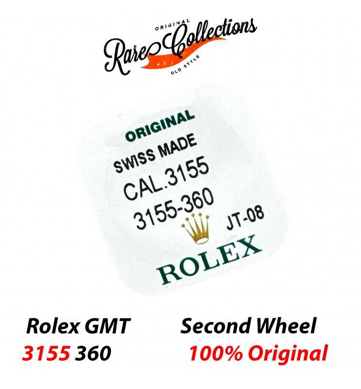 Blister NEW Data Seconds Wheel Rolex 3155-360 Ruota Secondi Nuovo