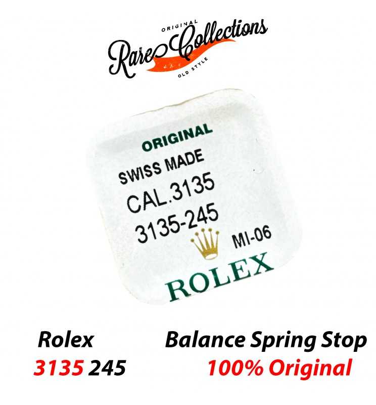 Blister NEW Rolex 3135-245 Molla Stop Bilanciere Balance Spring Stop
