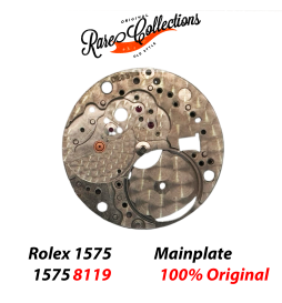 Rolex 1575 MainPlate Main Plate Piastra Platina 8119 Usata Ottime condizioni 0085