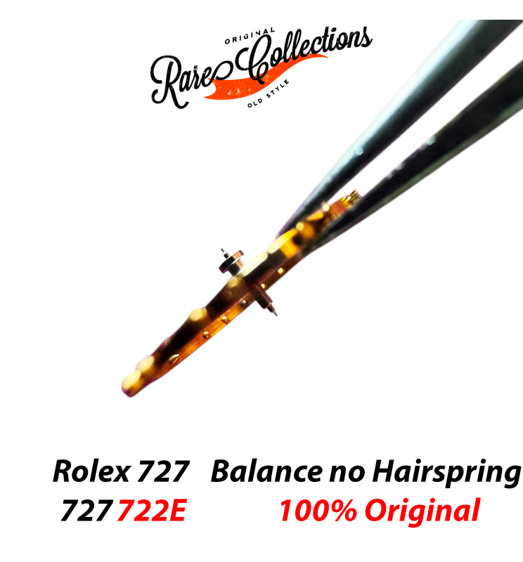USED Usato Valjoux ORIGINALE Cal 727 722E Bilanciere Balance NO SPRING Daytona 6263