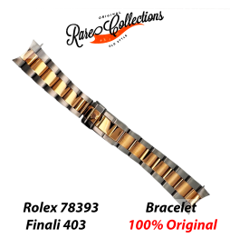 USED Usato Bracciale Bracelet Rolex 78393 Finali 403 Acciaio Oro 20mm 16523 V6 Daytona