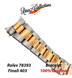 USED Usato Bracciale Bracelet Rolex 78393 Finali 403 Acciaio Oro 20mm 16523 V6 Daytona