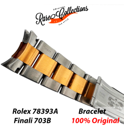 USED Usato Bracciale Bracelet Rolex 78393 End Links 703b Steel Gold 20mm 16523 X5 Daytona