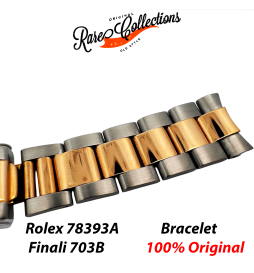 USED Usato Bracciale Bracelet Rolex 78393 End Links 703b Steel Gold 20mm 16523 X5 Daytona