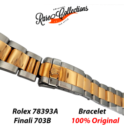 USED Usato Bracciale Bracelet Rolex 78393 Finali 703B Acciaio Oro 20mm 16523 X3 Daytona