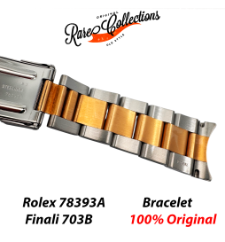 USED Usato Bracciale Bracelet Rolex 78393 Finali 703B Acciaio Oro 20mm 16523 X3 Daytona