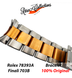 USED Usato Bracciale Bracelet Rolex 78393 Finali 703B Acciaio Oro 20mm 16523 X3 Daytona