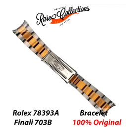 USED Usato Bracciale Bracelet Rolex 78393 Finali 703B Acciaio Oro 20mm 16523 X3 Daytona