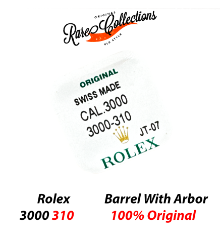 Blister NEW Rolex Daytona 3000-310 Barrel With Arbor and Mainspring Bariletto