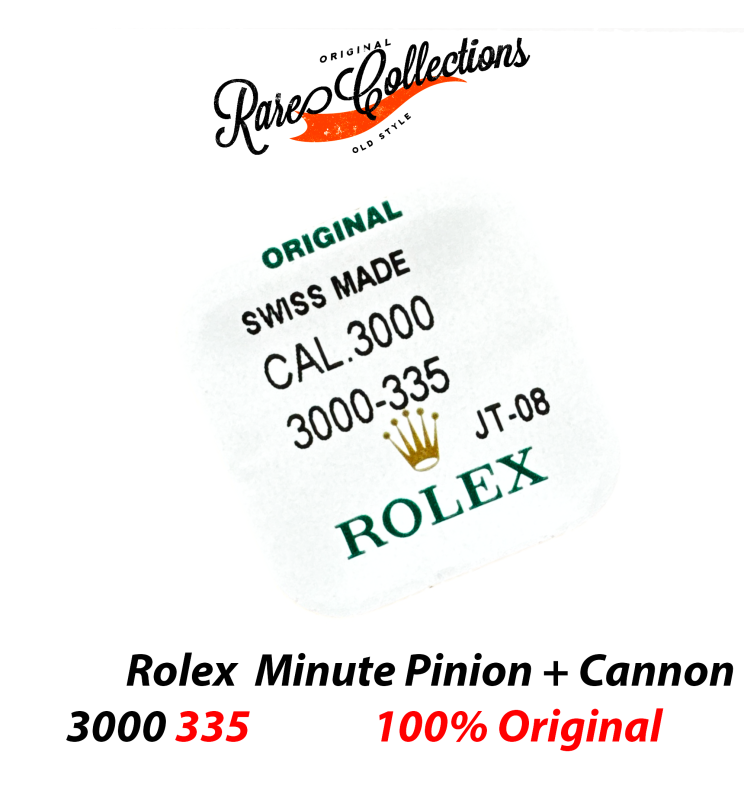 Blister NEW Rolex 3000-335 Minute Pinion With Canon Pinion Pignone minuti con Pignone calzante
