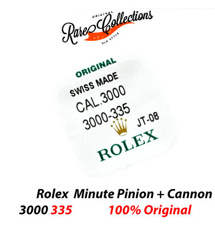 Blister NEW Rolex 3000-335 Minute Pinion With Canon Pinion Pignone minuti con Pignone calzante