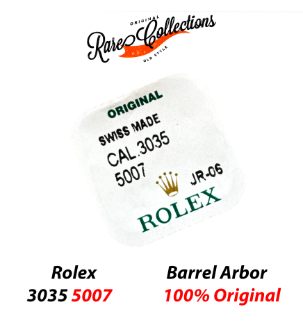 Blister NEW Rolex 3035 5007 Arbor Bariletto Perno Bariletto Barrel