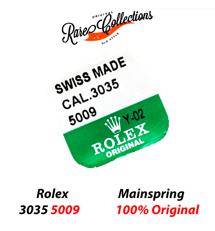 Blister Nuovo Rolex 3035 5009 MainSpring Molla Ricambio Bariletto Barrel