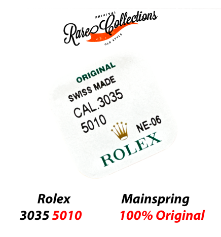 Blister Nuovo Rolex 3035 5010 MainSpring Molla Ricambio Bariletto Barrel