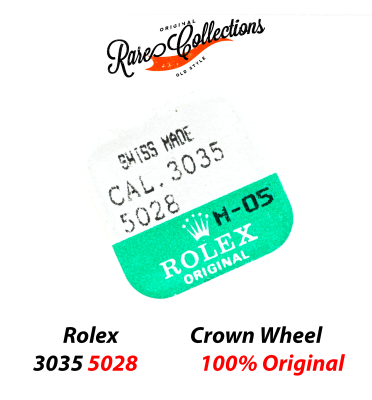 Blister NEW Rolex 3035 5028 Crown Wheel Ruota Corona