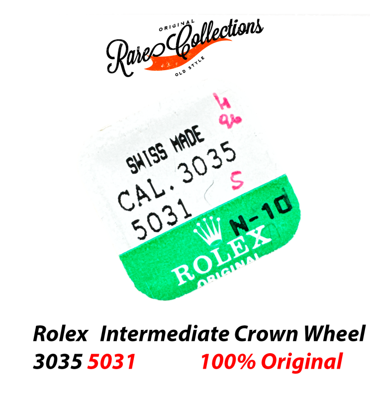 Blister Nuovo NEW Rolex 3035 5031 Intermediate Crown Wheel Ruota Corona Intermedia