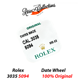 Blister NEW Nuovo Rolex 3035 5094  Data Wheel Mounted Ruota Data