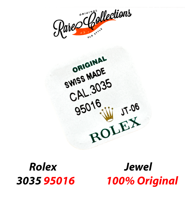 Blister NEW Nuovo Rolex 3035 95016 X1 Jewel for pallet fork upper/Lower