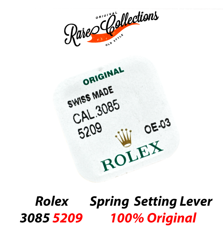 Blister NEW Nuovo Rolex 3085 5209 Spring for setting Lever Molla Blister NEW Nuovo Rolex 3085 5209 Spring for setting Lever Molla