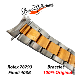 USED Usato Bracciale Bracelet Rolex 78793 Finali 403 Acciaio Oro 20mm 16713 U11 GMT