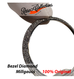 USED Usato Bezel Insert Per Rolex Millgauss Diamonds Diamanti 116400GV AFTERMARKET