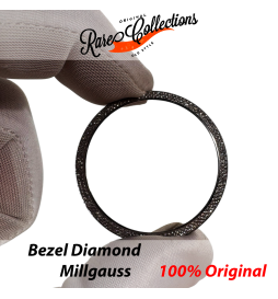 USED Usato Bezel Insert Per Rolex Millgauss Diamonds Diamanti 116400GV AFTERMARKET