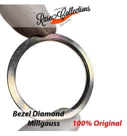 USED Usato Bezel Insert Per Rolex Millgauss Diamonds Diamanti 116400GV AFTERMARKET