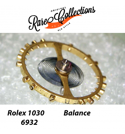 USED Usato Rolex Balance Wheel Bilanciere 1030 6932