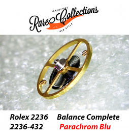 NEW Nuovo Rolex 2236-432 Balance Complete Parachrom Blu Bilanciere