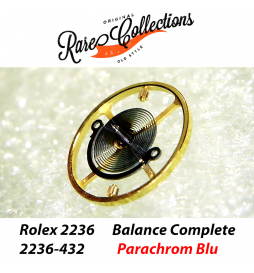 NEW Nuovo Rolex 2236-432 Balance Complete Parachrom Blu Bilanciere