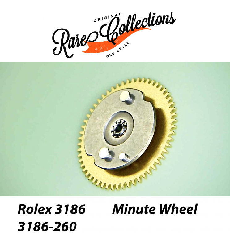 NEW Nuovo Rolex 3186-260 Minute Wheel Ruota della Minuteria Ricambio