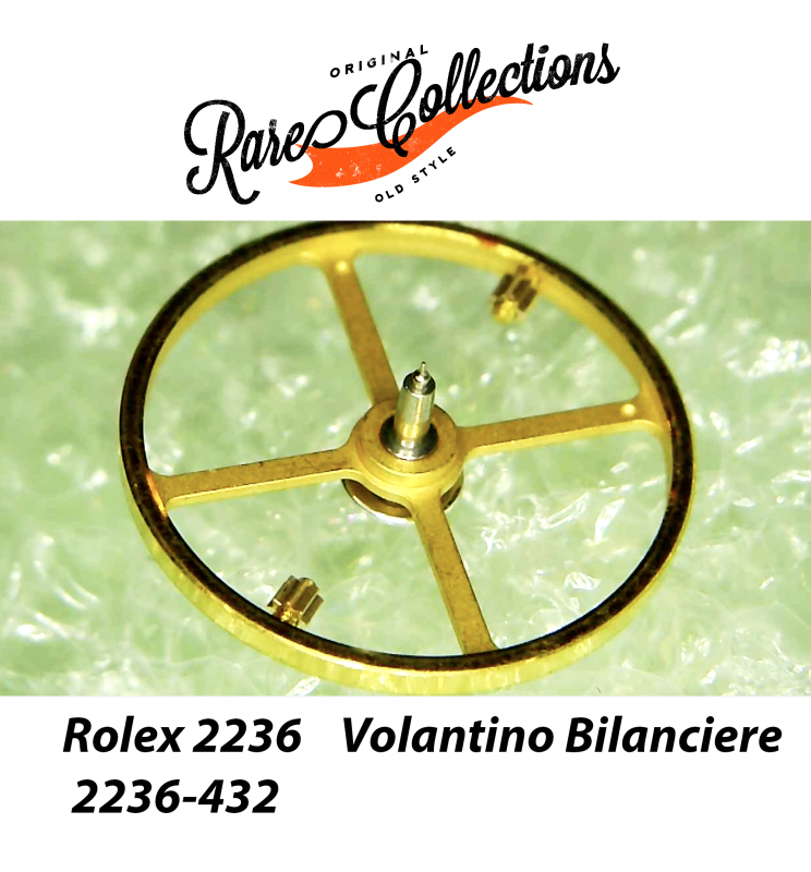 NEW Rolex Balance 2236-432 Volantino Bilanciere Asse 2236 OK No spirale NEW Rolex Balance 2236-432 Volantino Bilanciere Asse 2236 OK No spirale