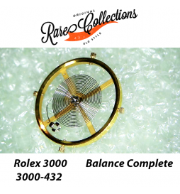 NEW Nuovo Rolex 3000-432 Balance Grigio Grey Bilanciere Ricambio
