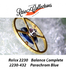 NEW Nuovo Rolex 2230-432 2235 Balance Complete Parachrom Blu Bilanciere